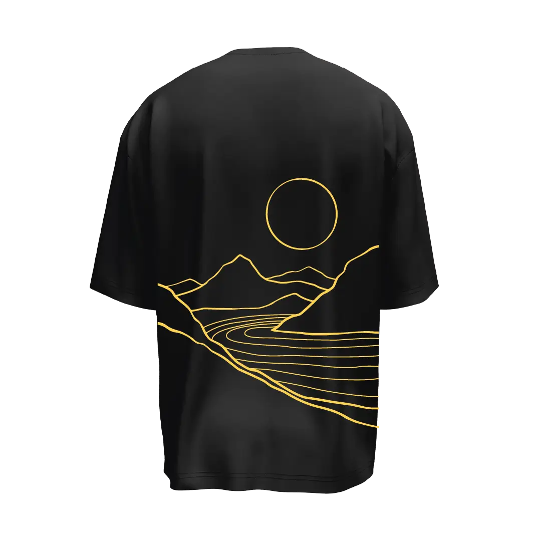 Always Take The Scenic Route Oversized T-shirt