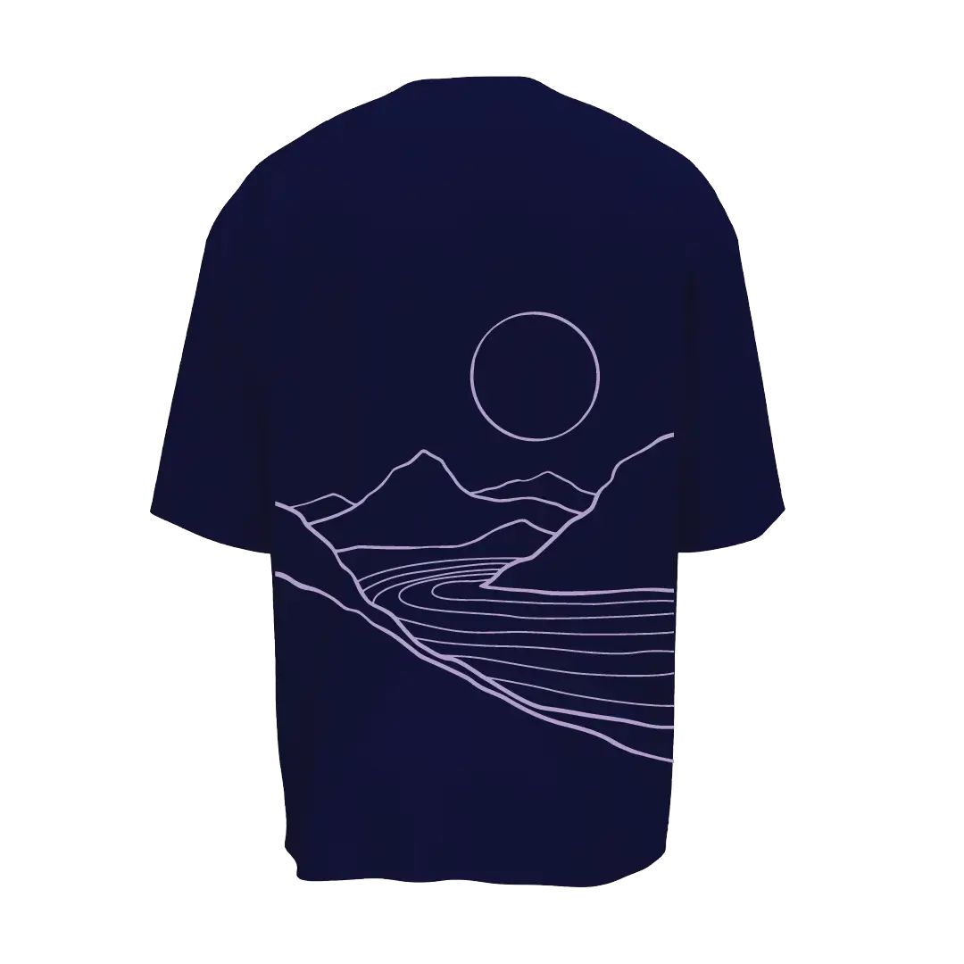 Always Take The Scenic Route Oversized T-shirt