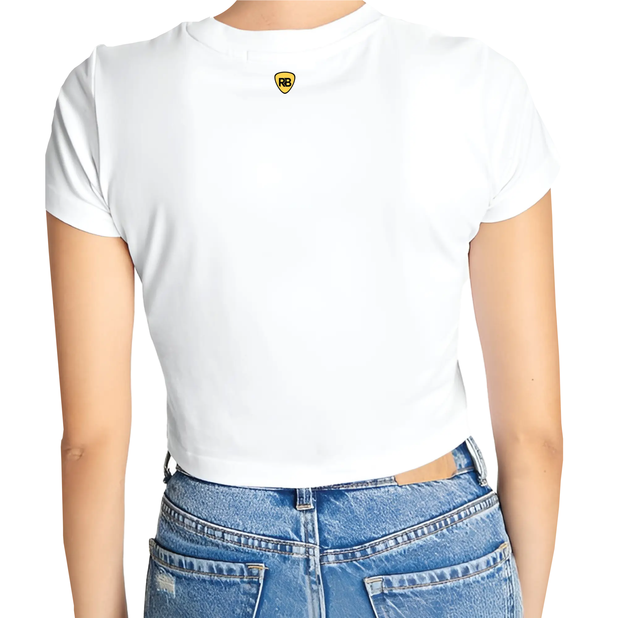Pattern Mountains Crop Top