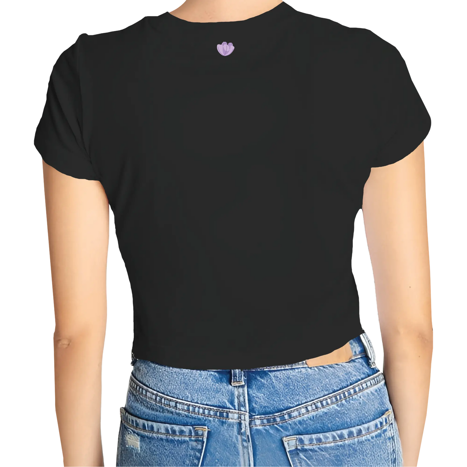 Flower Helmet Crop Top