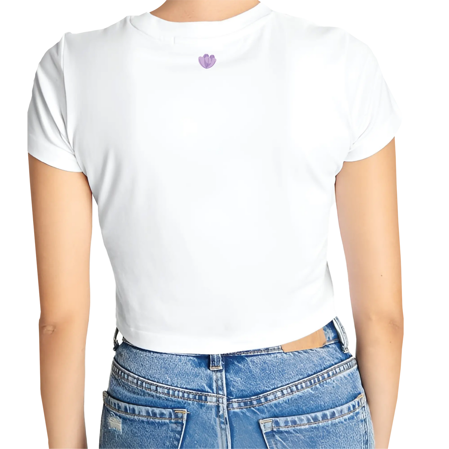 Flower Helmet Crop Top