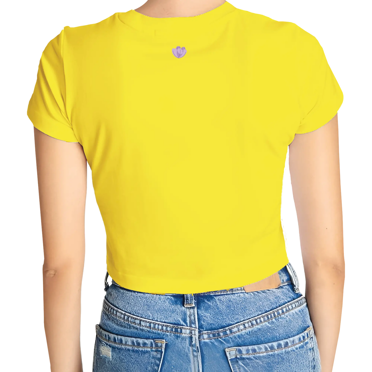 Flower Helmet Crop Top