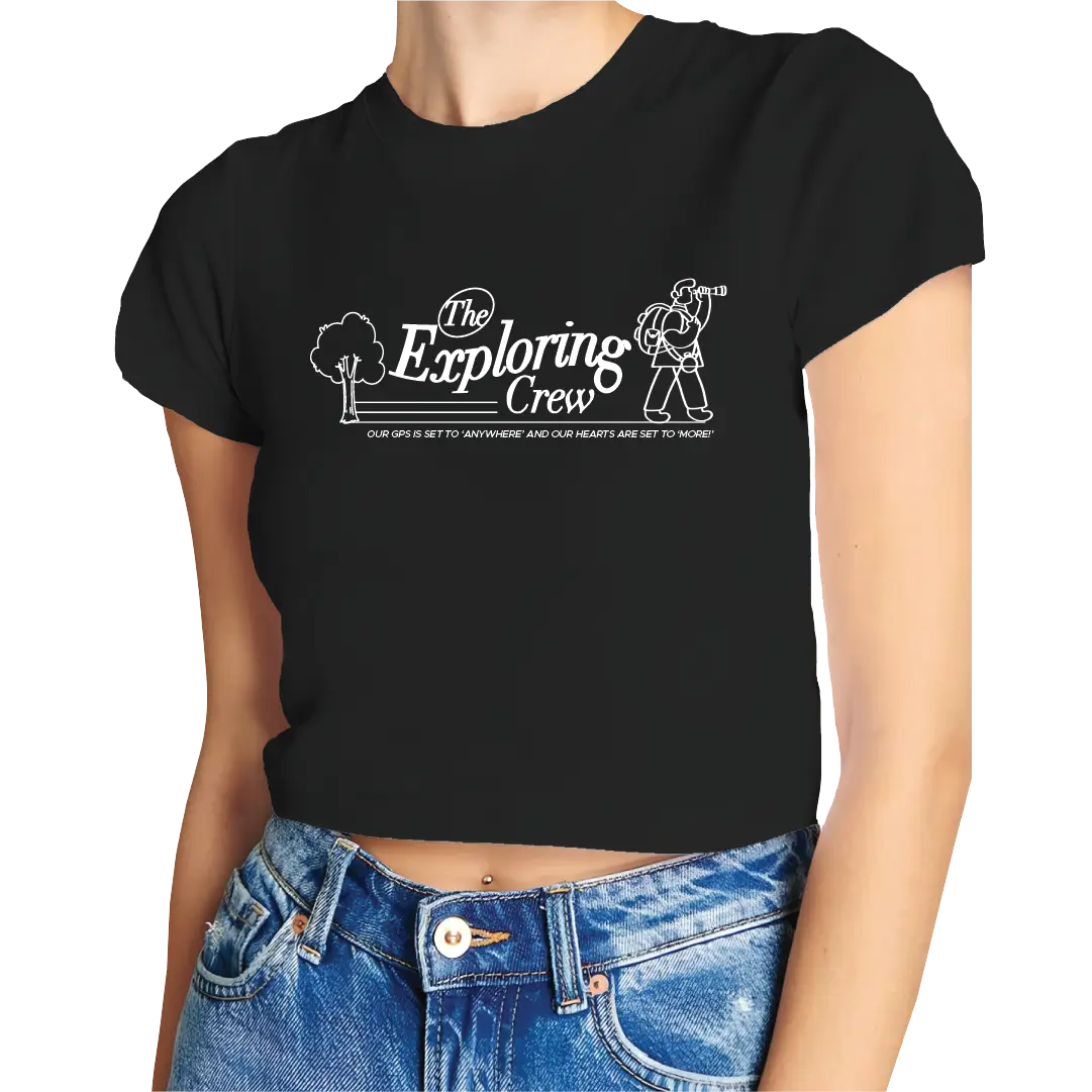 The Exploring Crew Crop Top