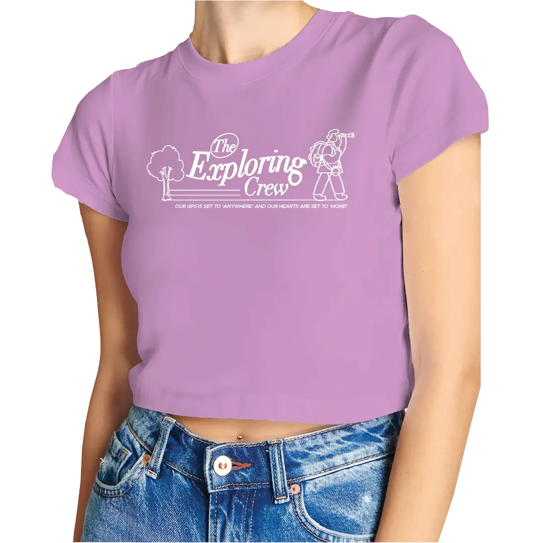 The Exploring Crew Crop Top