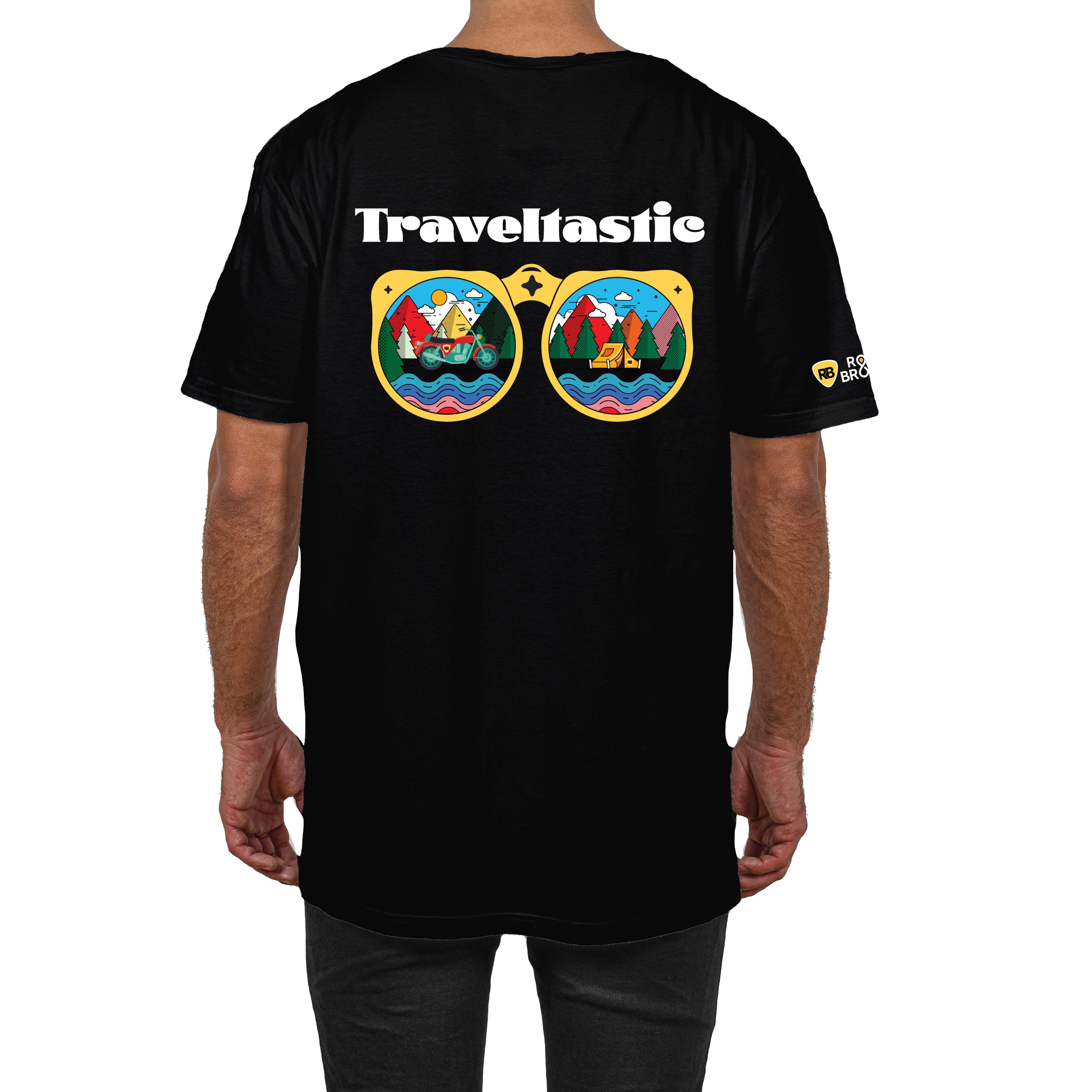 Traveltastic Unisex Biker T-Shirt
