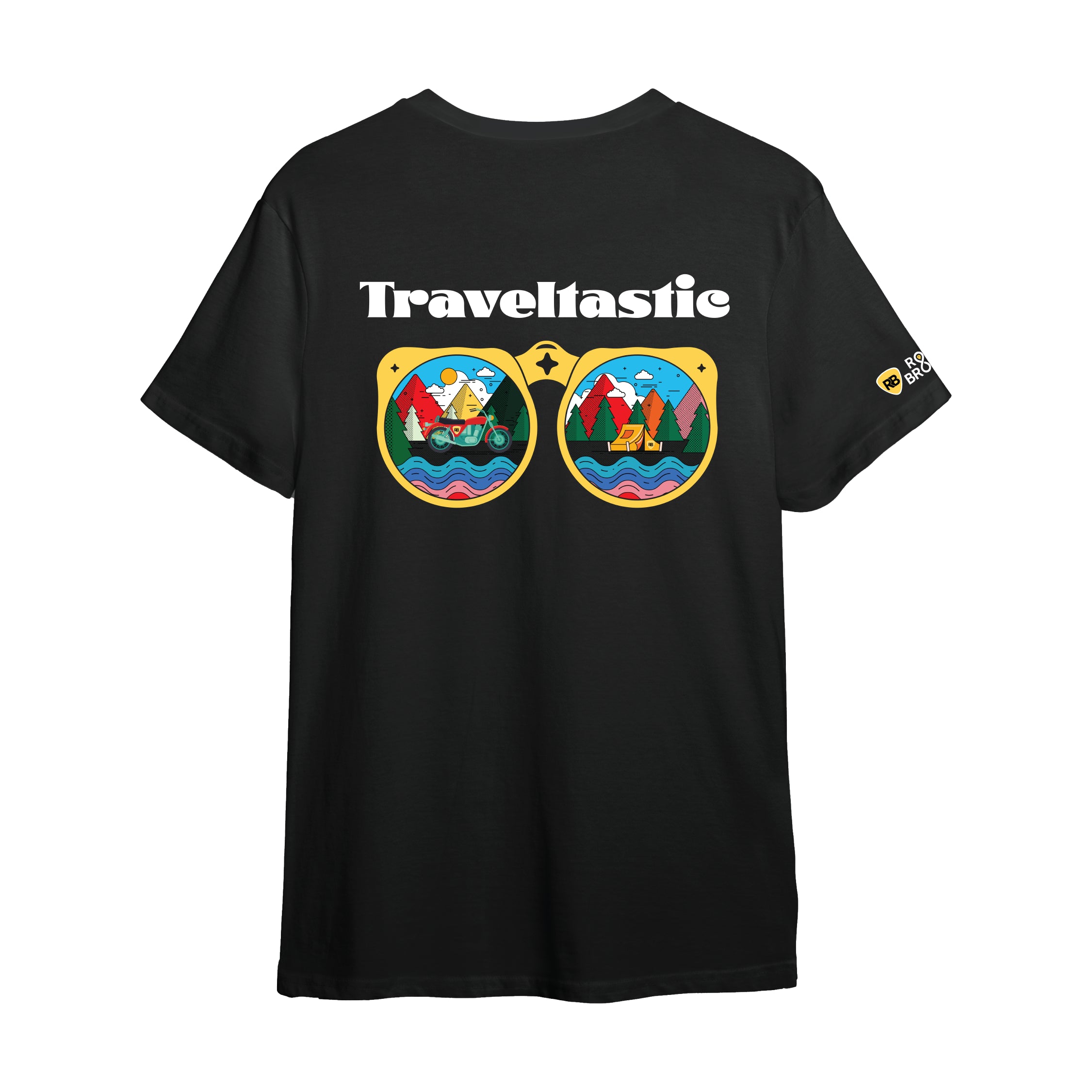 Traveltastic Unisex Biker T-Shirt