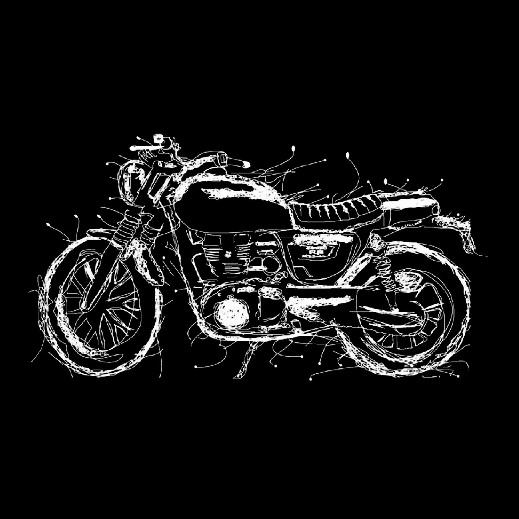 Bike Scribble - Unisex T-Shirt