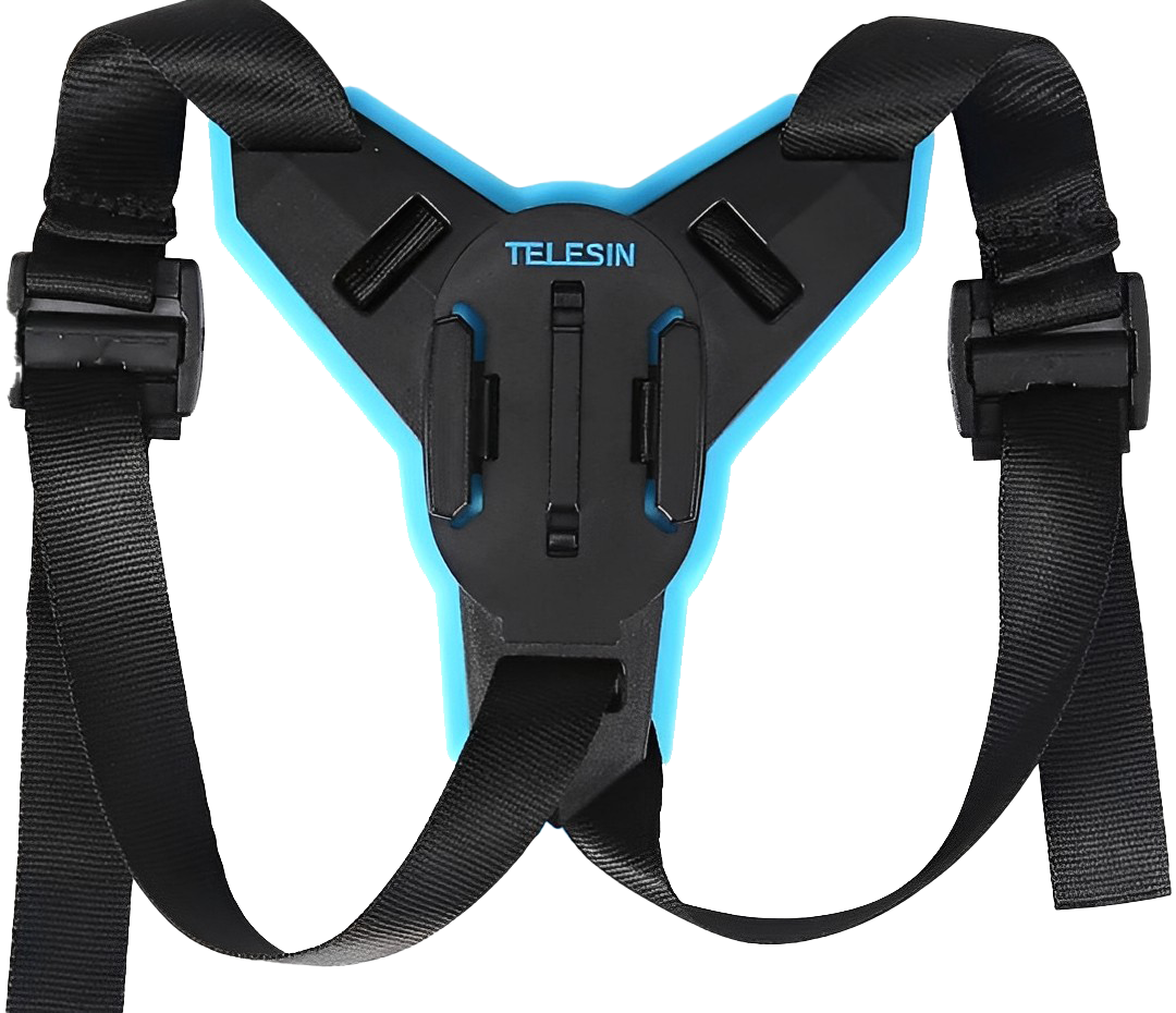 TELESIN Motorcycle Helmet Strap Mount