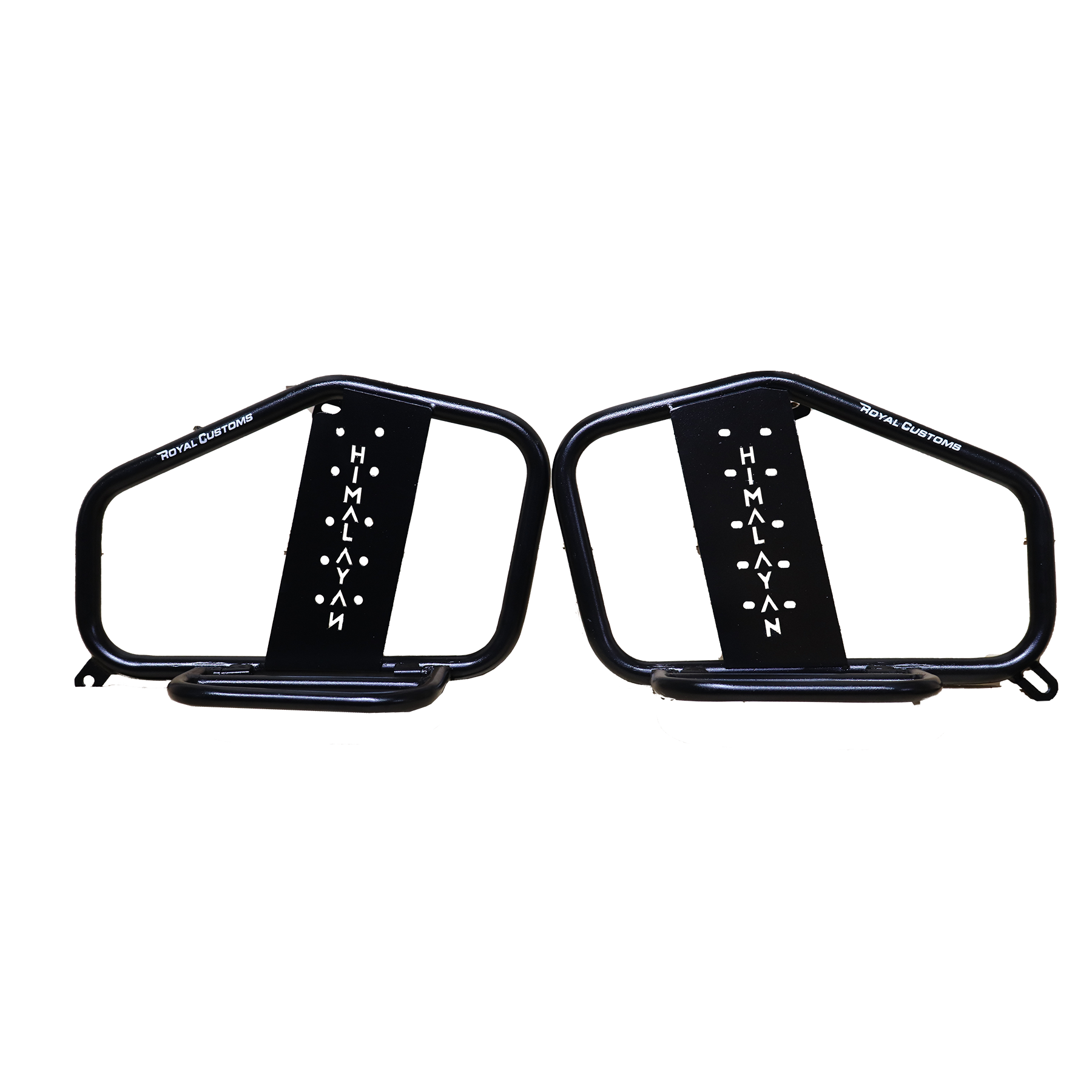 Saddle Stay With Foldable Footrest And Jerry Can Holder For Royal Enfield Himalayan