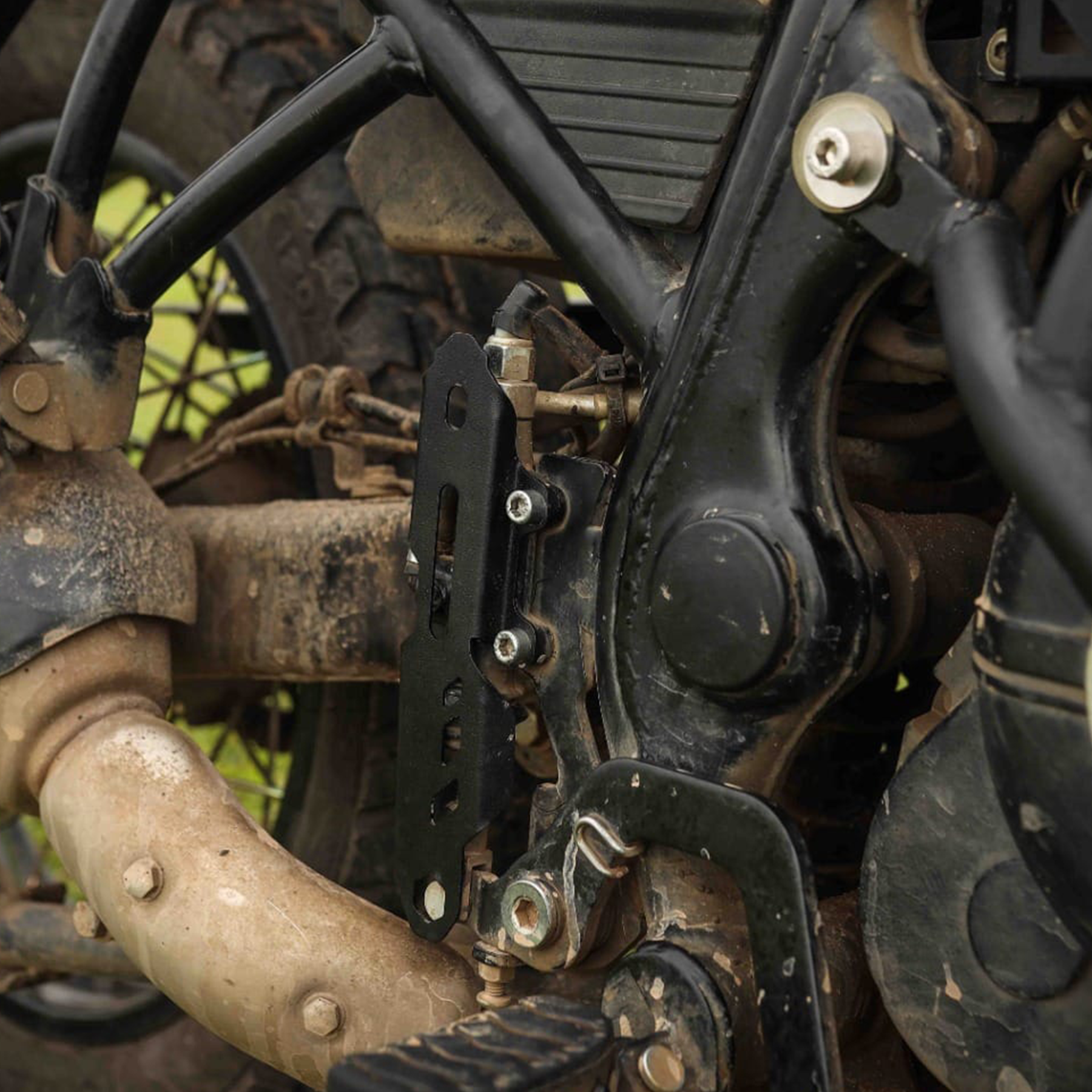 Rear Oil Pump Guard For Royal Enfield Himalayan