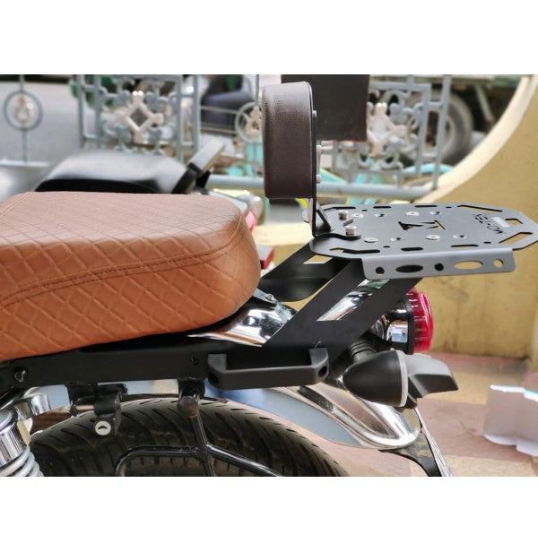 MOTEK Hurricane Back Carrier with Backrest for Honda CB350 Highness