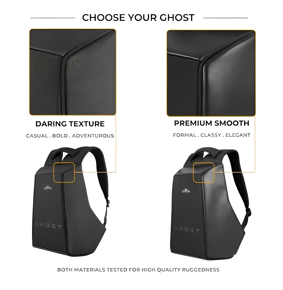 ROADGODS Ghost Anti-Theft Laptop Backpack