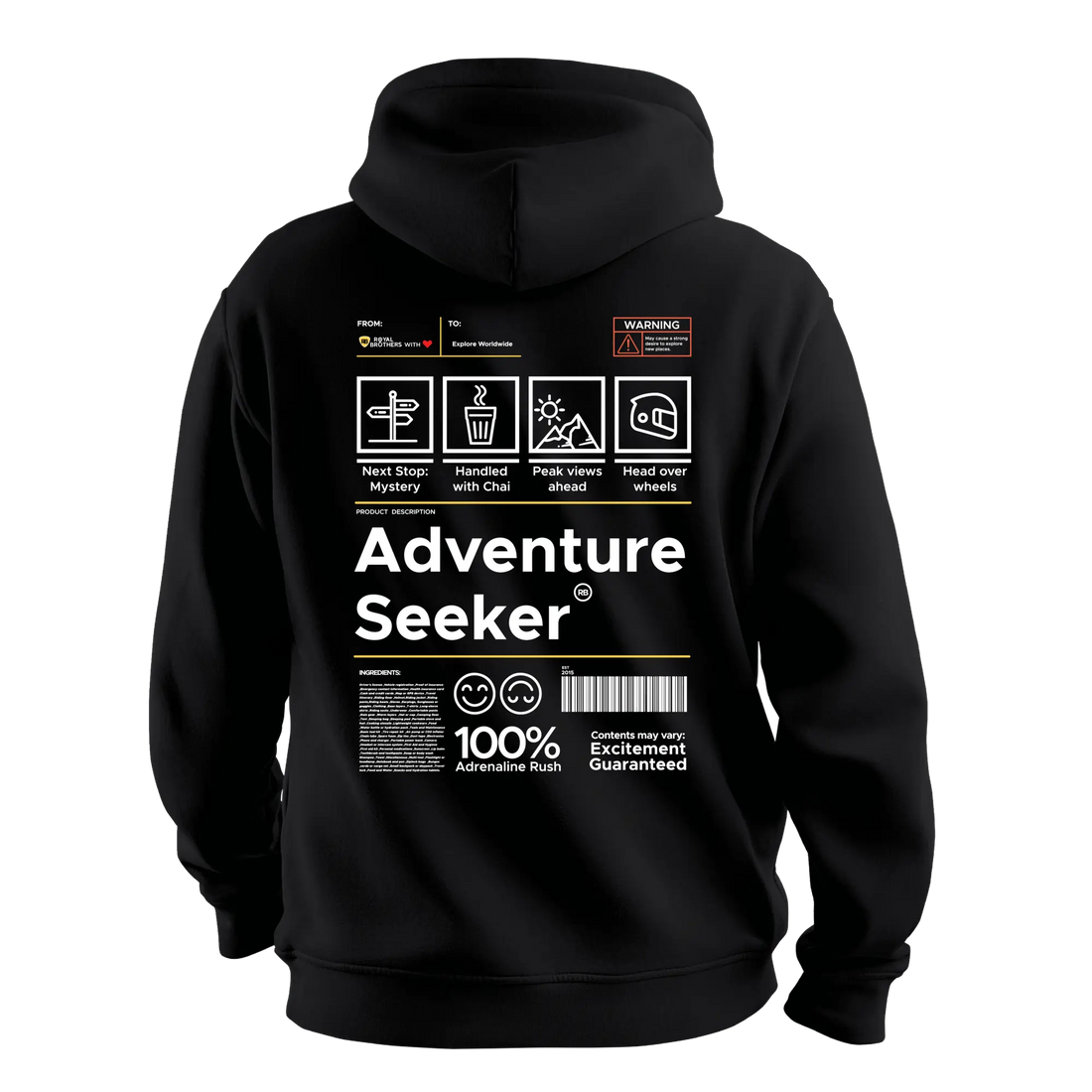 Adventure Seeker Unisex Hoodie