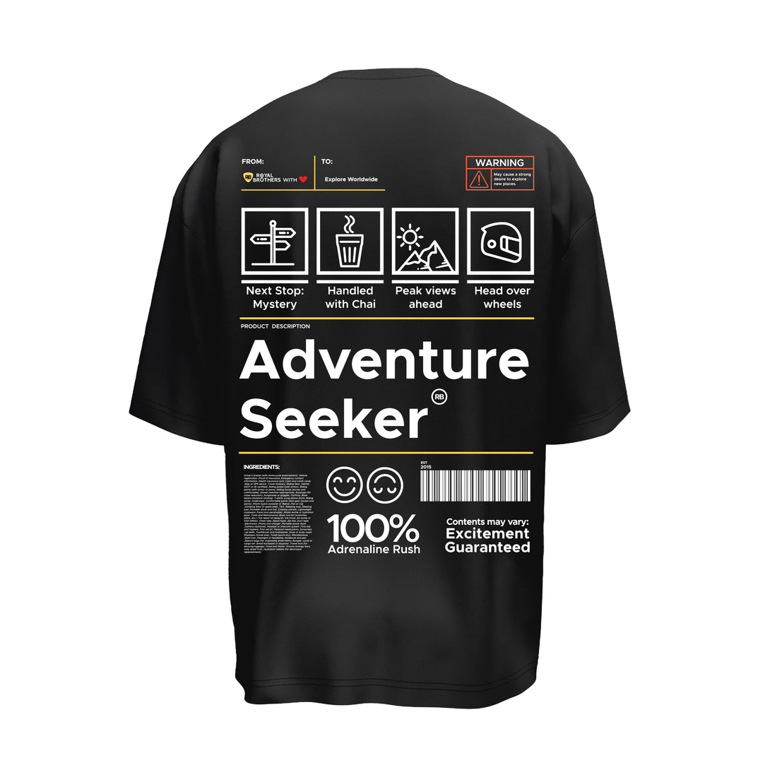 Adventure Seeker Oversized T-Shirt