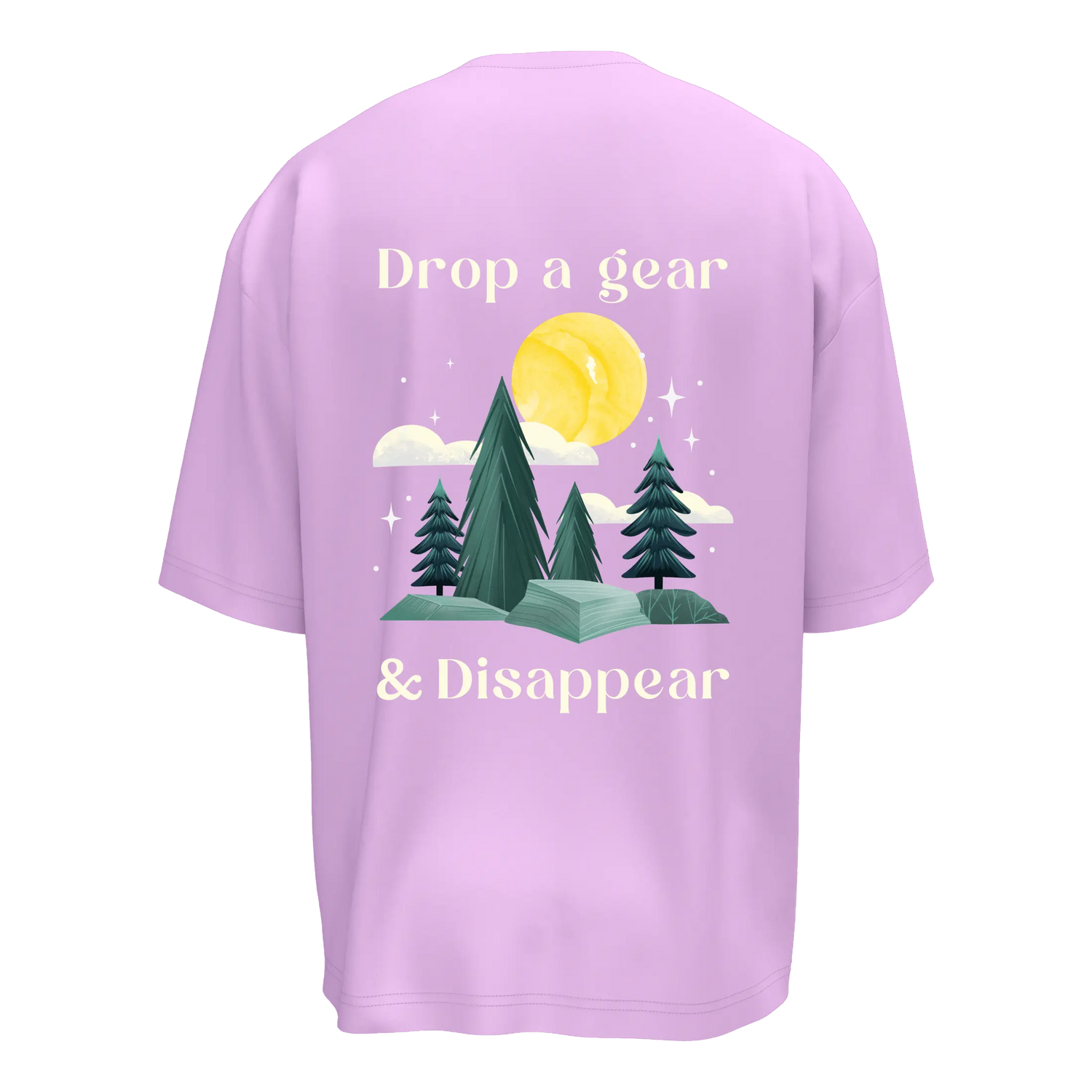 Drop The Gear And Disappear Oversized T-shirt