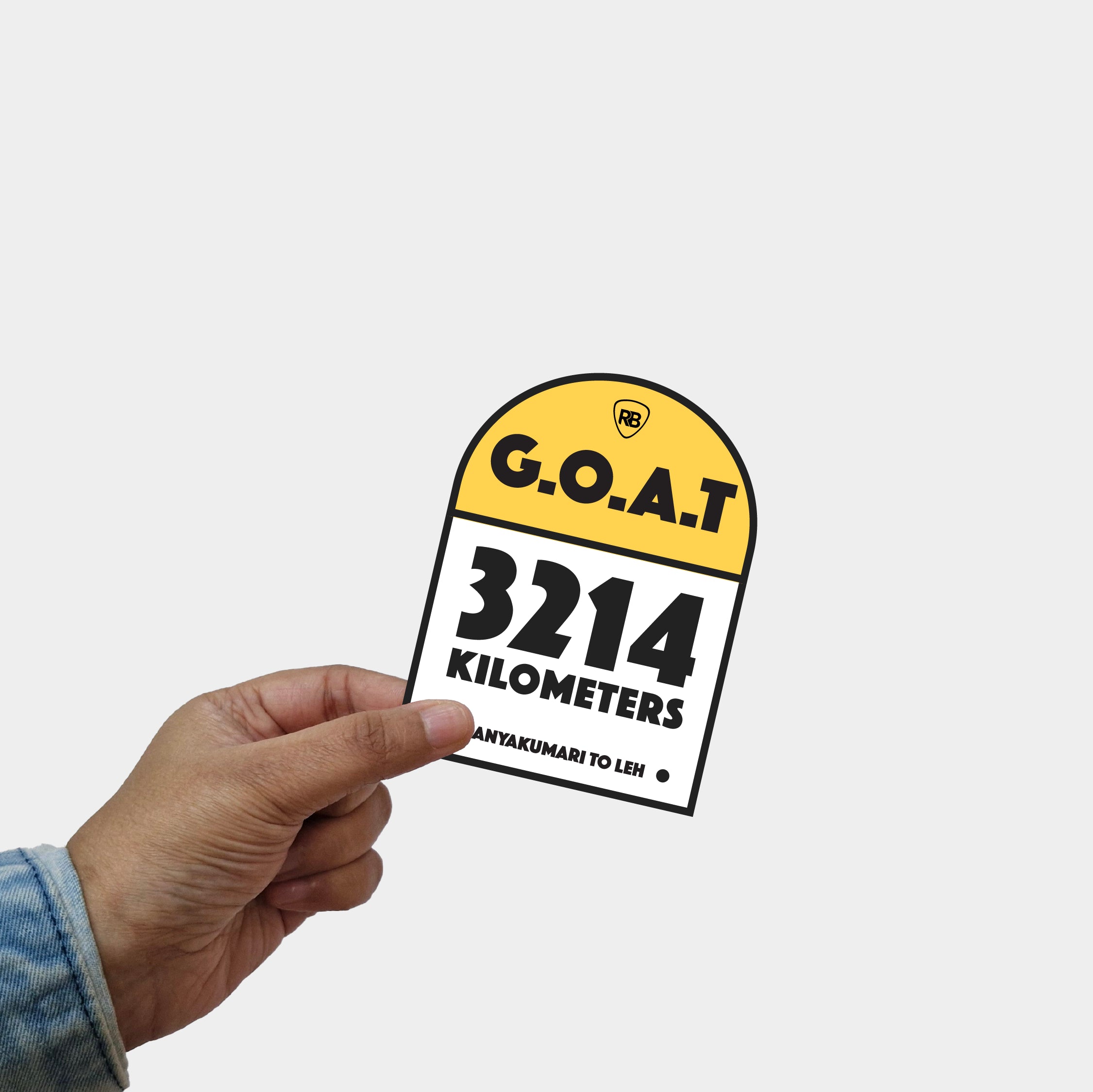 Kilometer &amp; Kilometre Sticker Pack (Pack of 6)