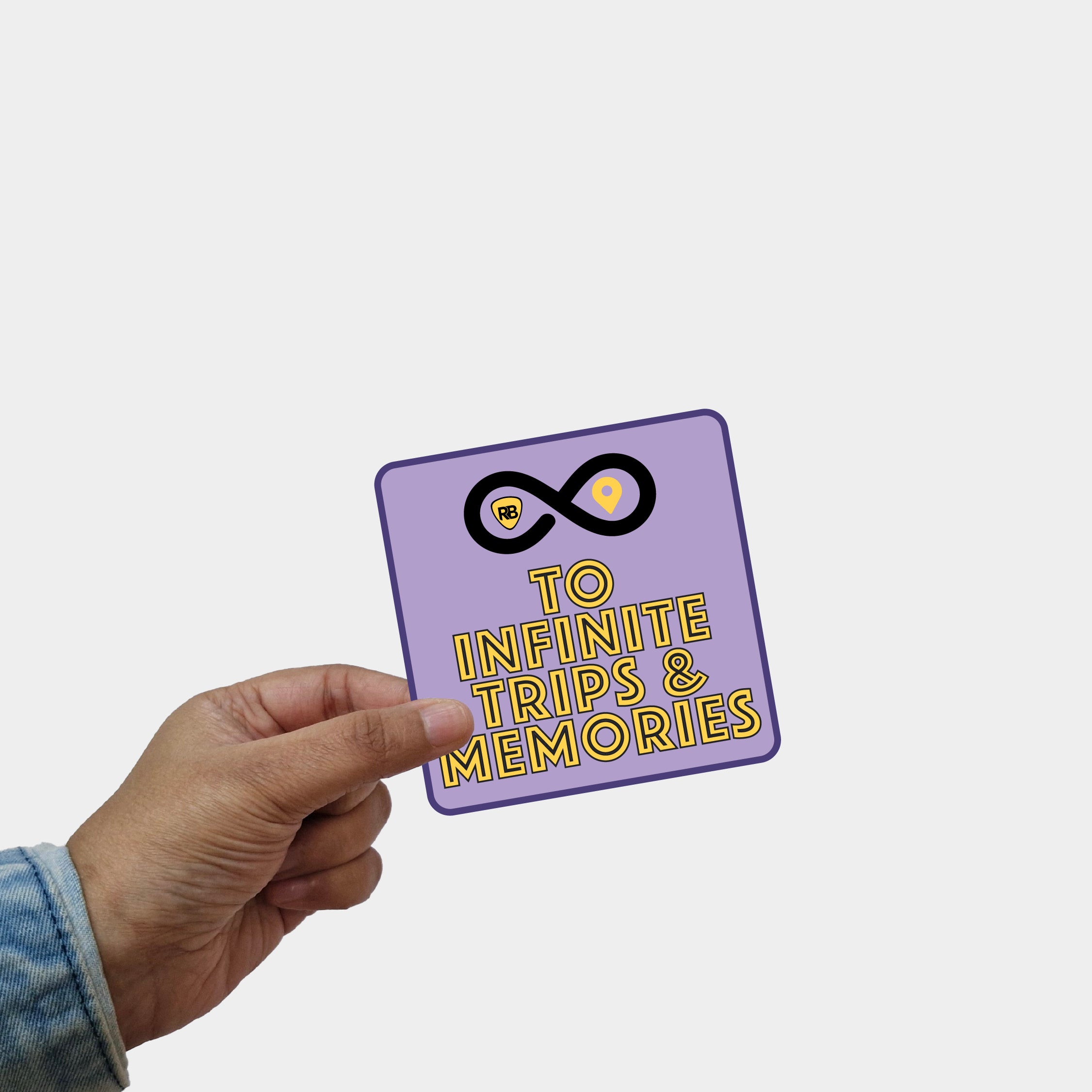 Infinite trips &amp; Memories Sticker