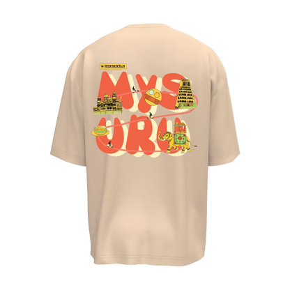 Exploring Mysuru Oversized T-Shirt