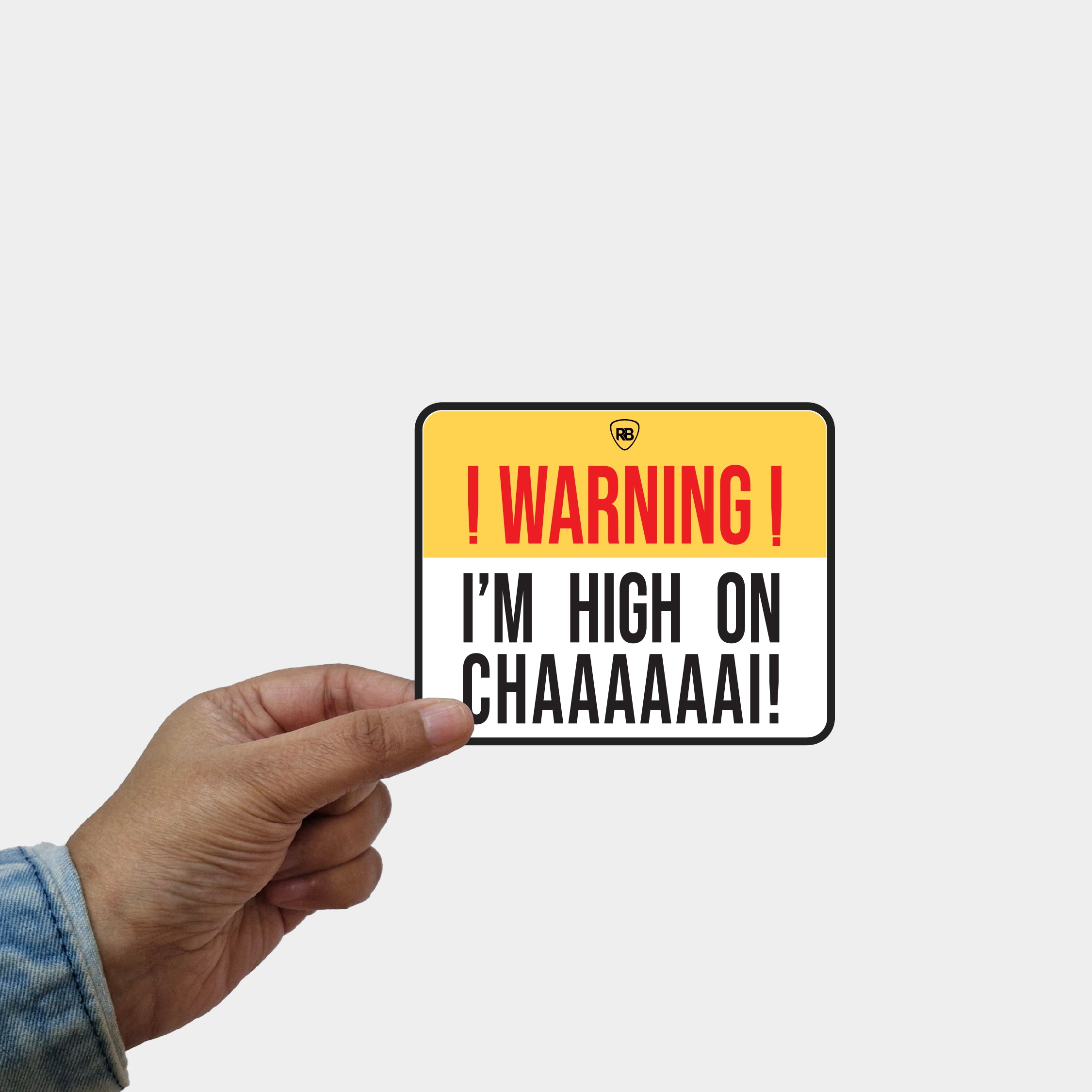 High on Chai Sticker