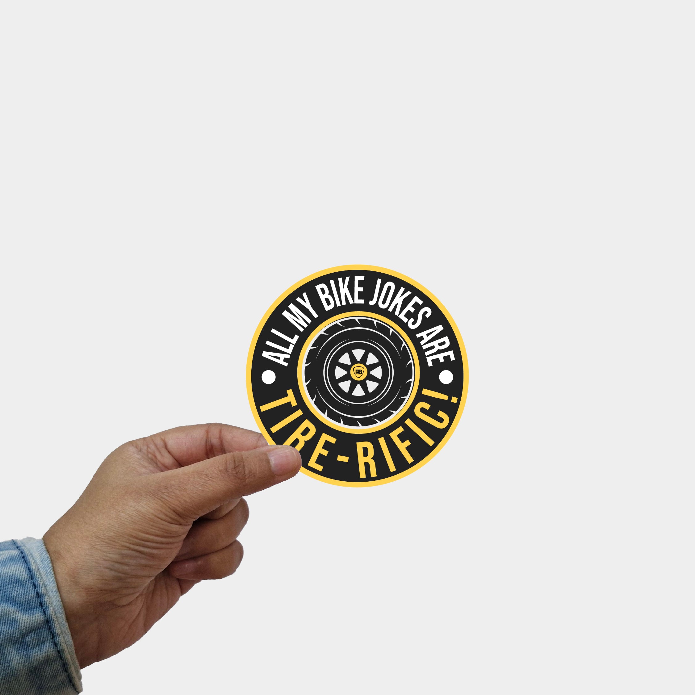 Tire-rific Sticker