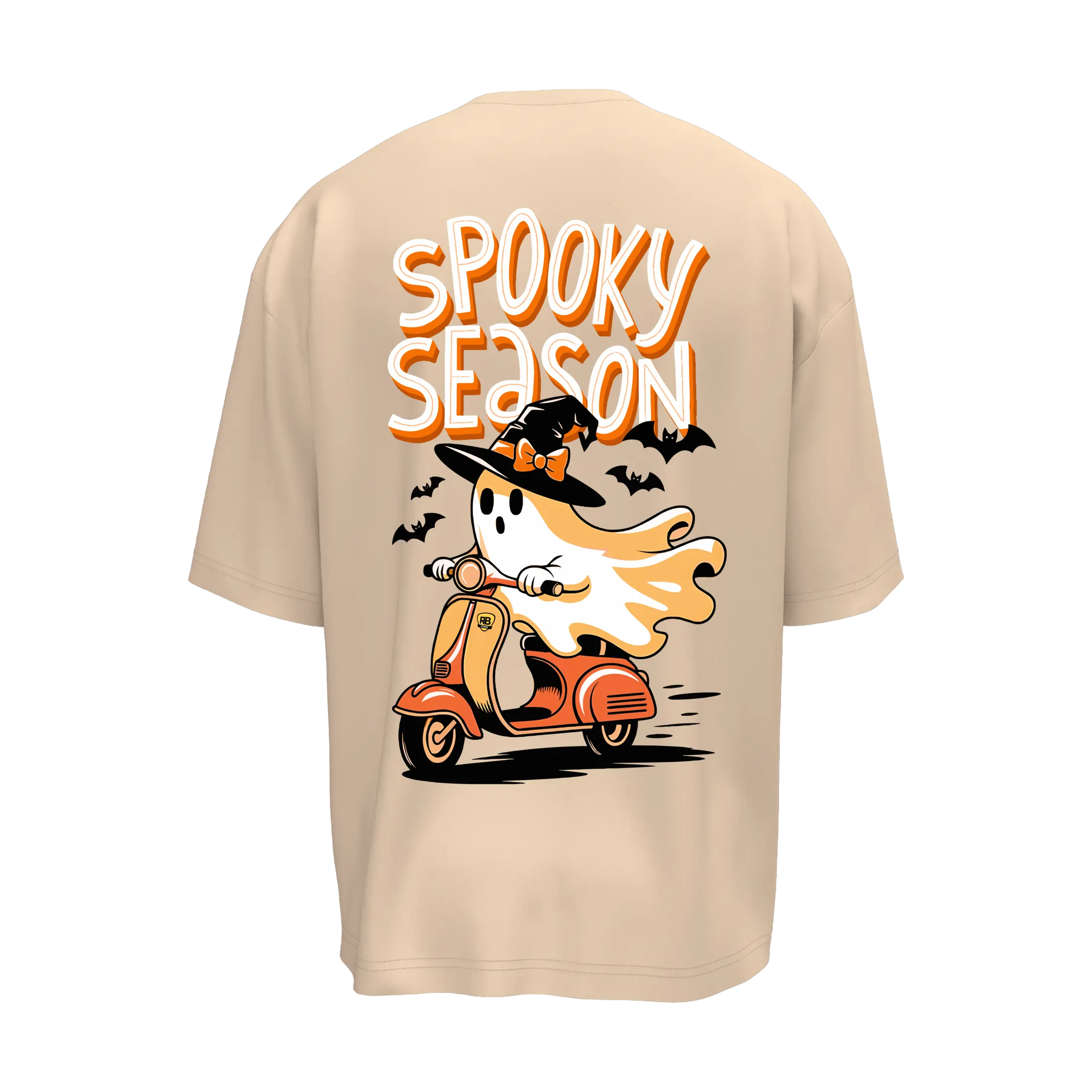 Spooky Season Halloween Themed Oversized T-shirt