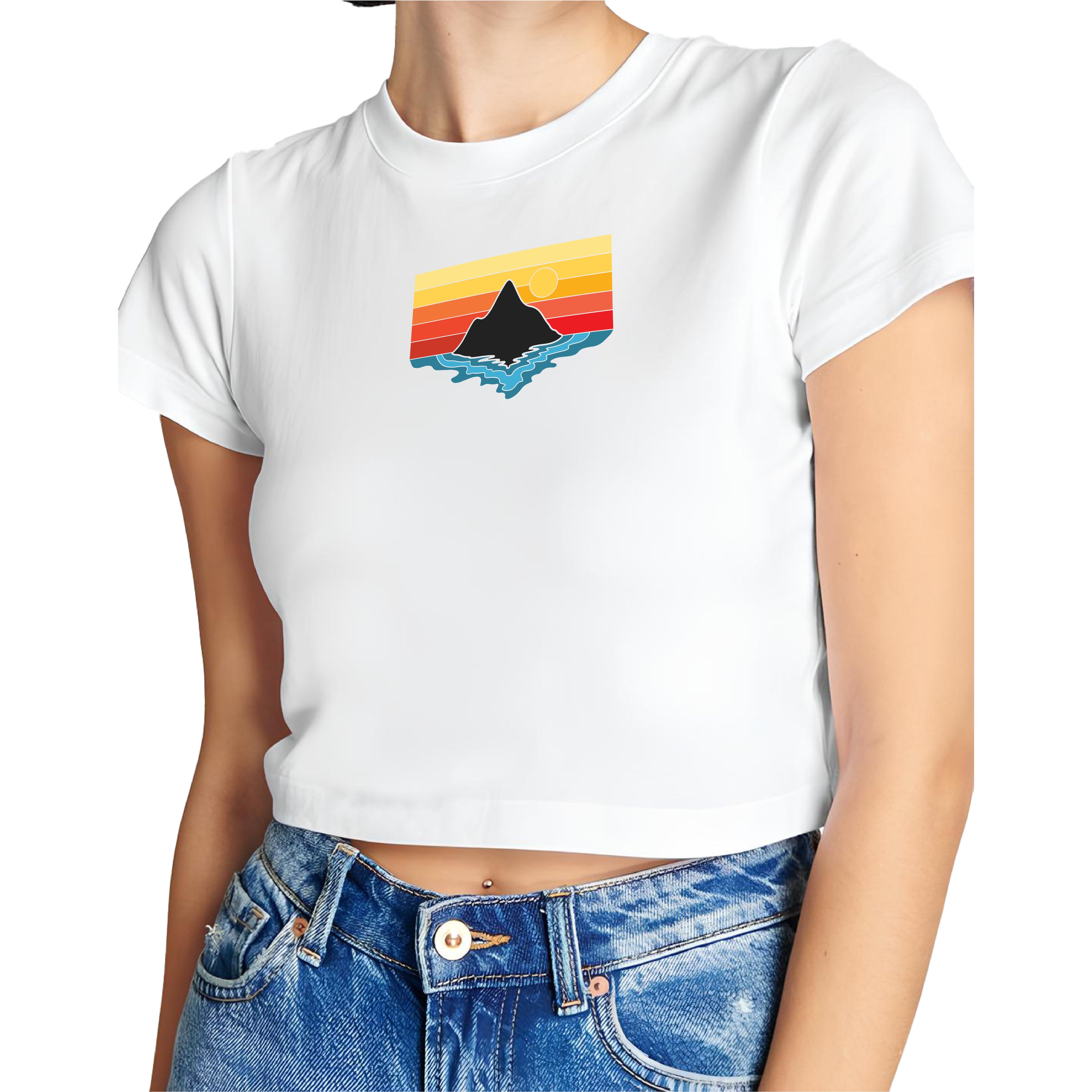 Sunset Crop Top