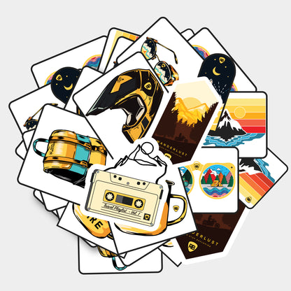 Travel Sticker Pack (Pack of 8)