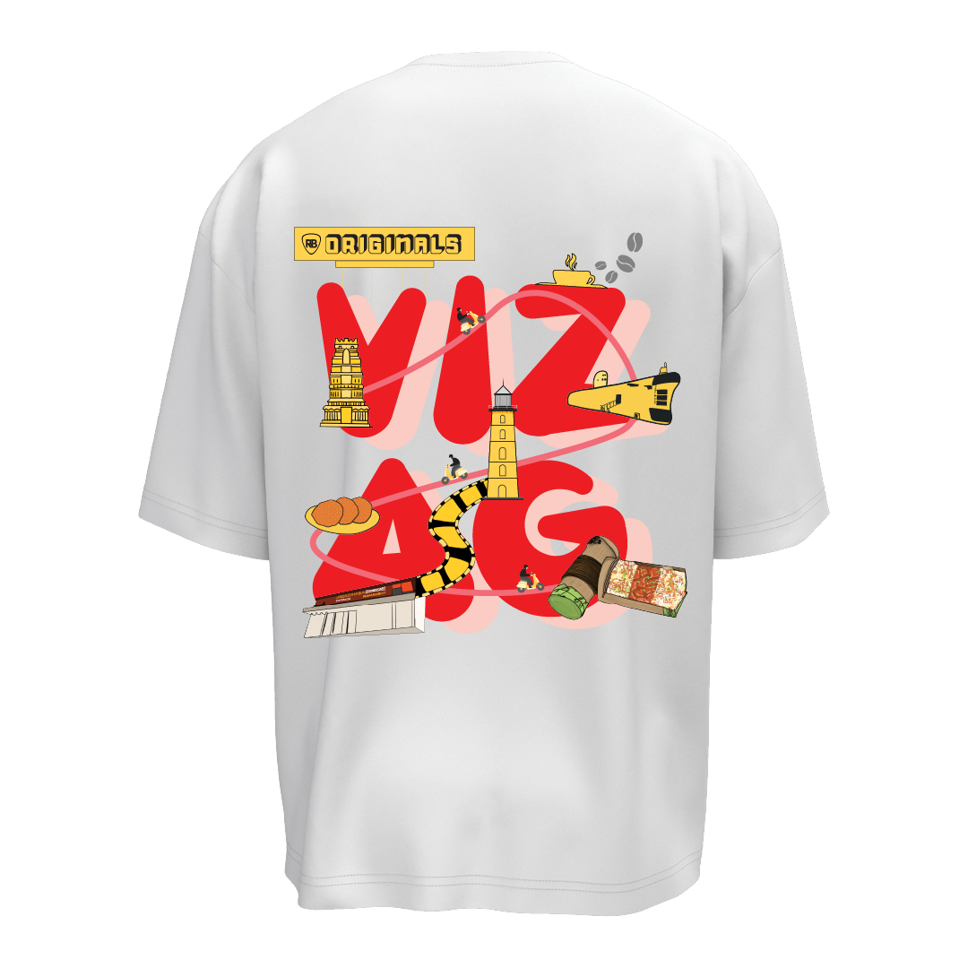 Exploring Vizag Oversized T-Shirt