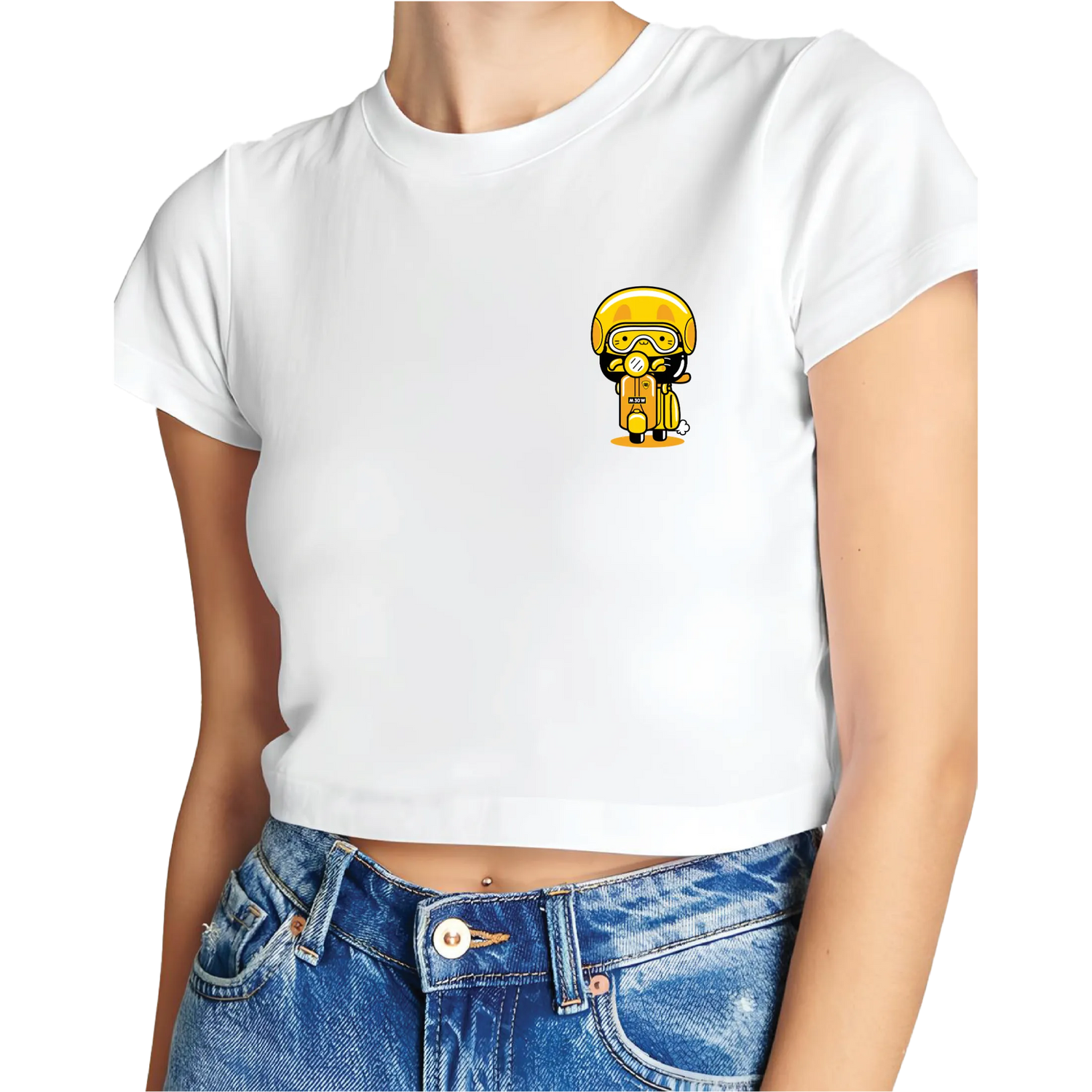 Whiskers on Wheels - Crop Top