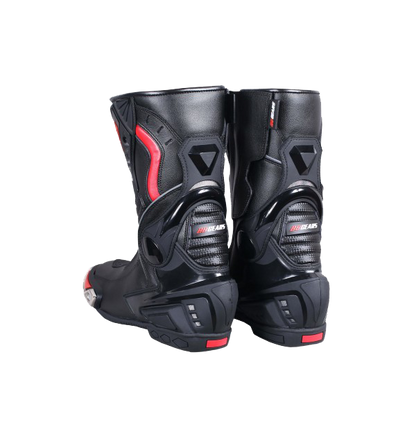 BBG Black Racing Long Boots