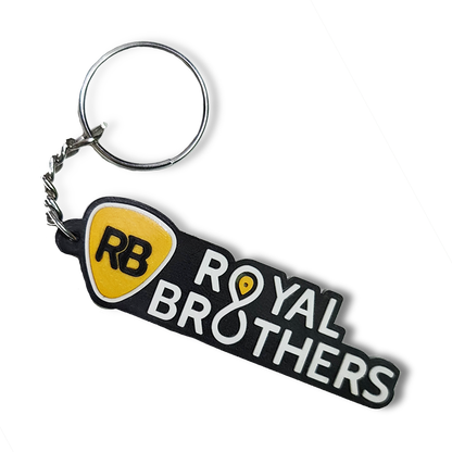 Royal Brothers Silicone Keychain Pack