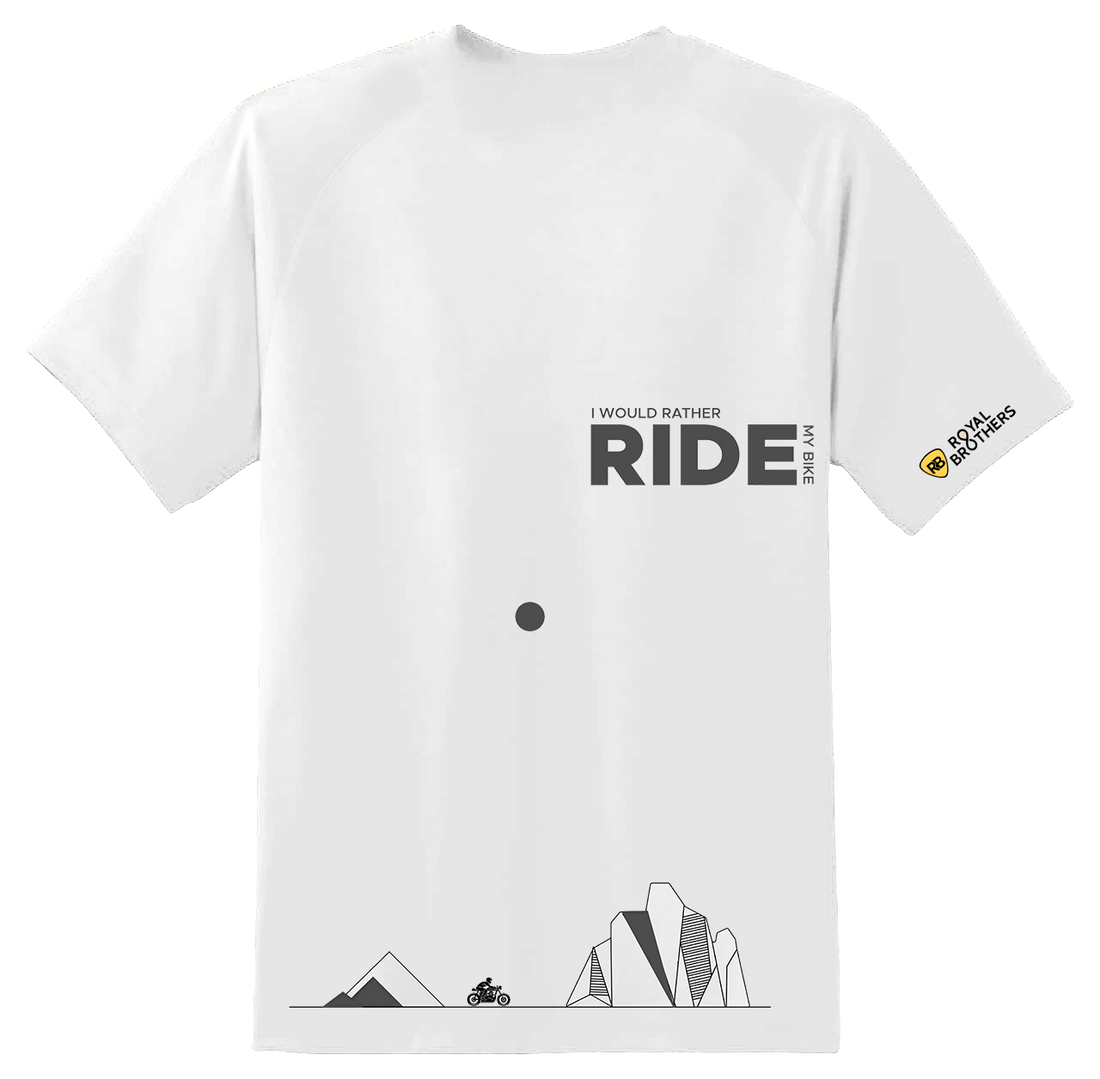I Would Rather Ride My Bike - Unisex T-Shirt